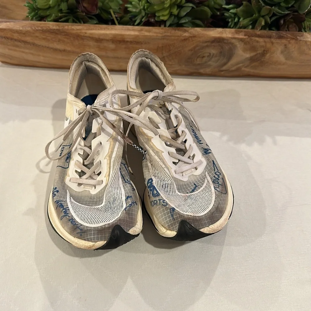 Nike ZoomX Vaporfly Next% Blue Ribbon Sports‎ White